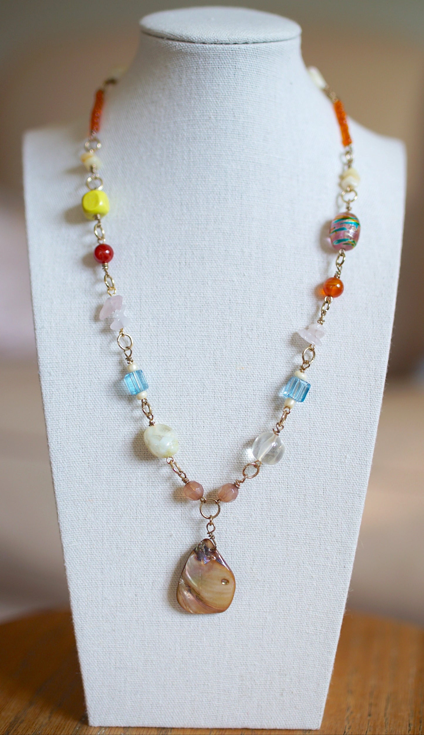 Beaded Necklace - "Art Teacher"