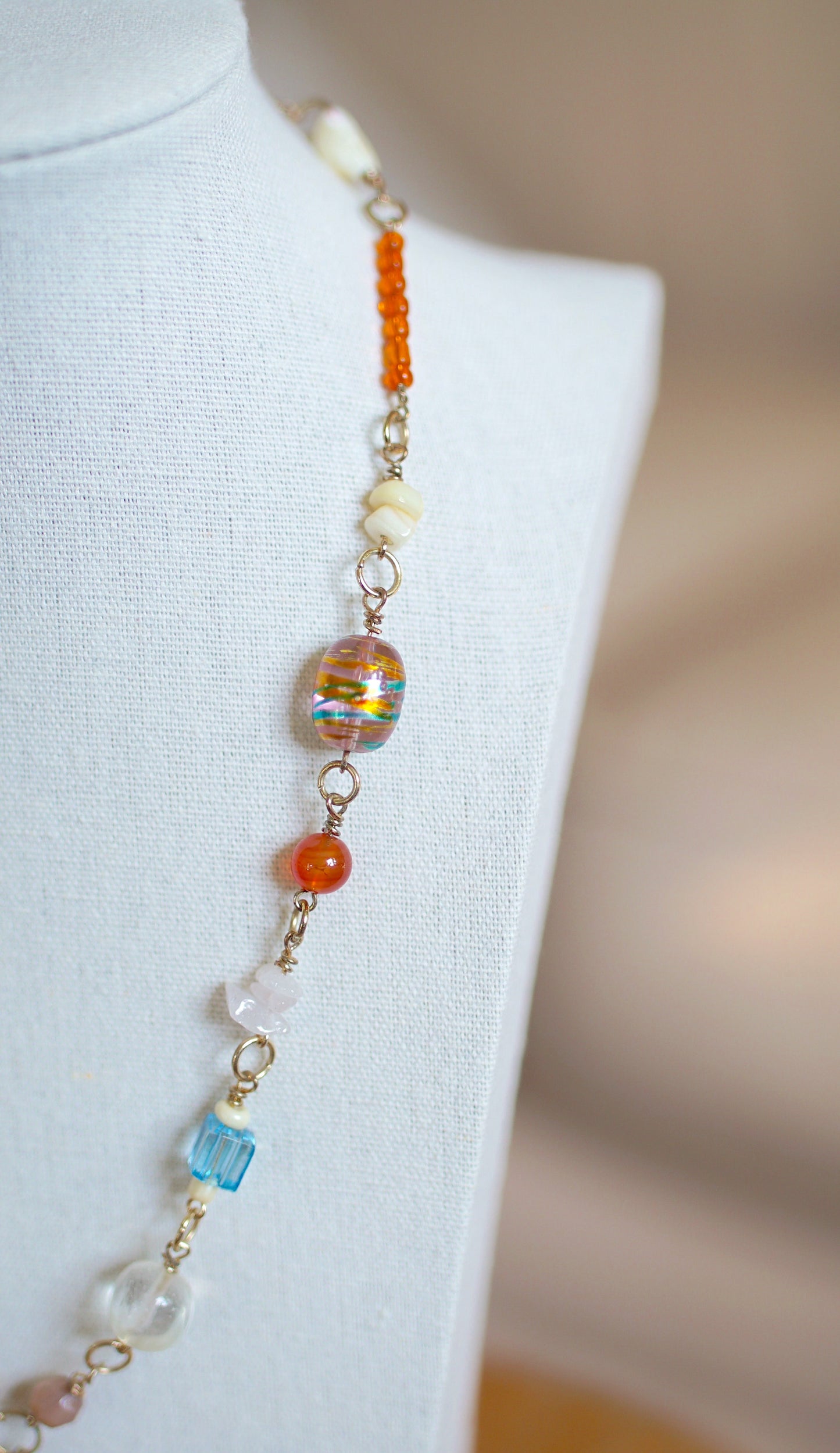 Beaded Necklace - "Art Teacher"