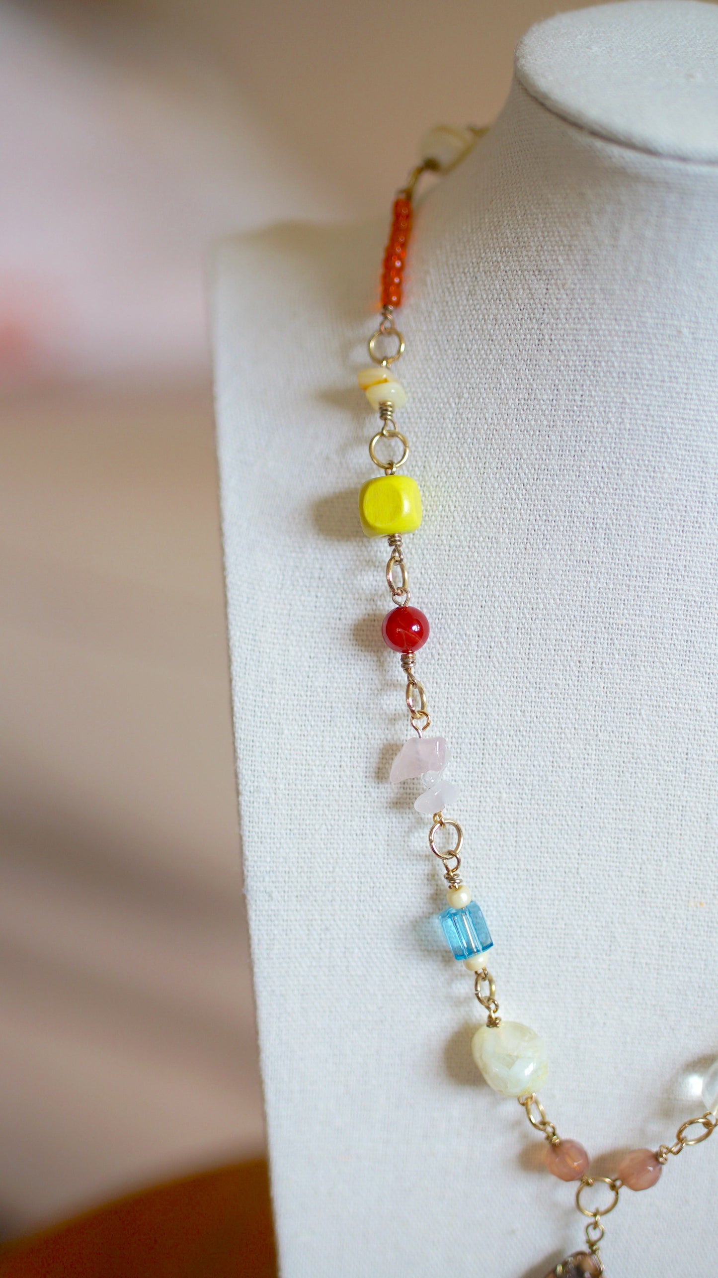 Beaded Necklace - "Art Teacher"