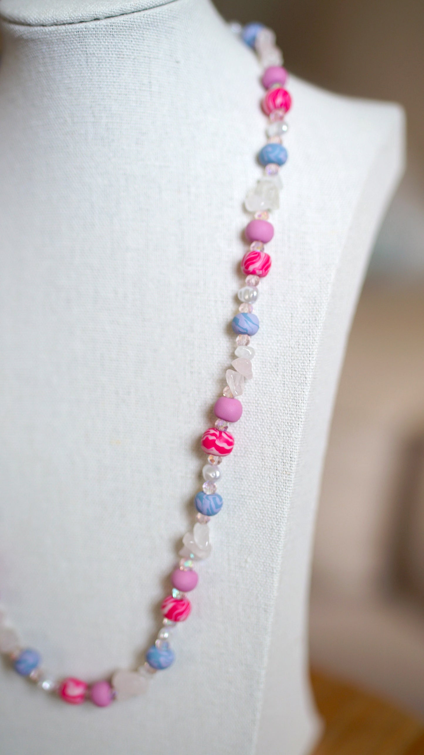 Beaded Necklace - "8th Grade"