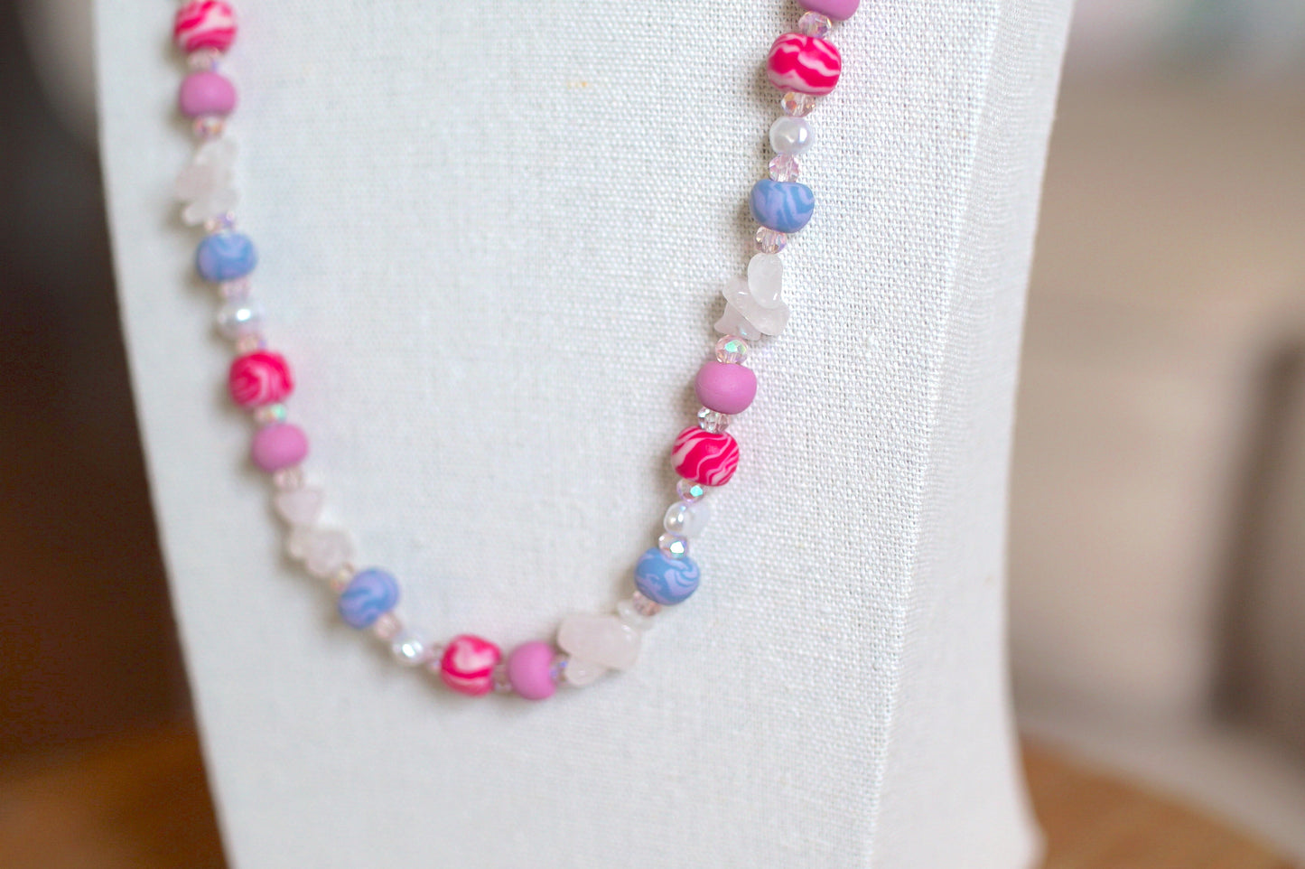 Beaded Necklace - "8th Grade"