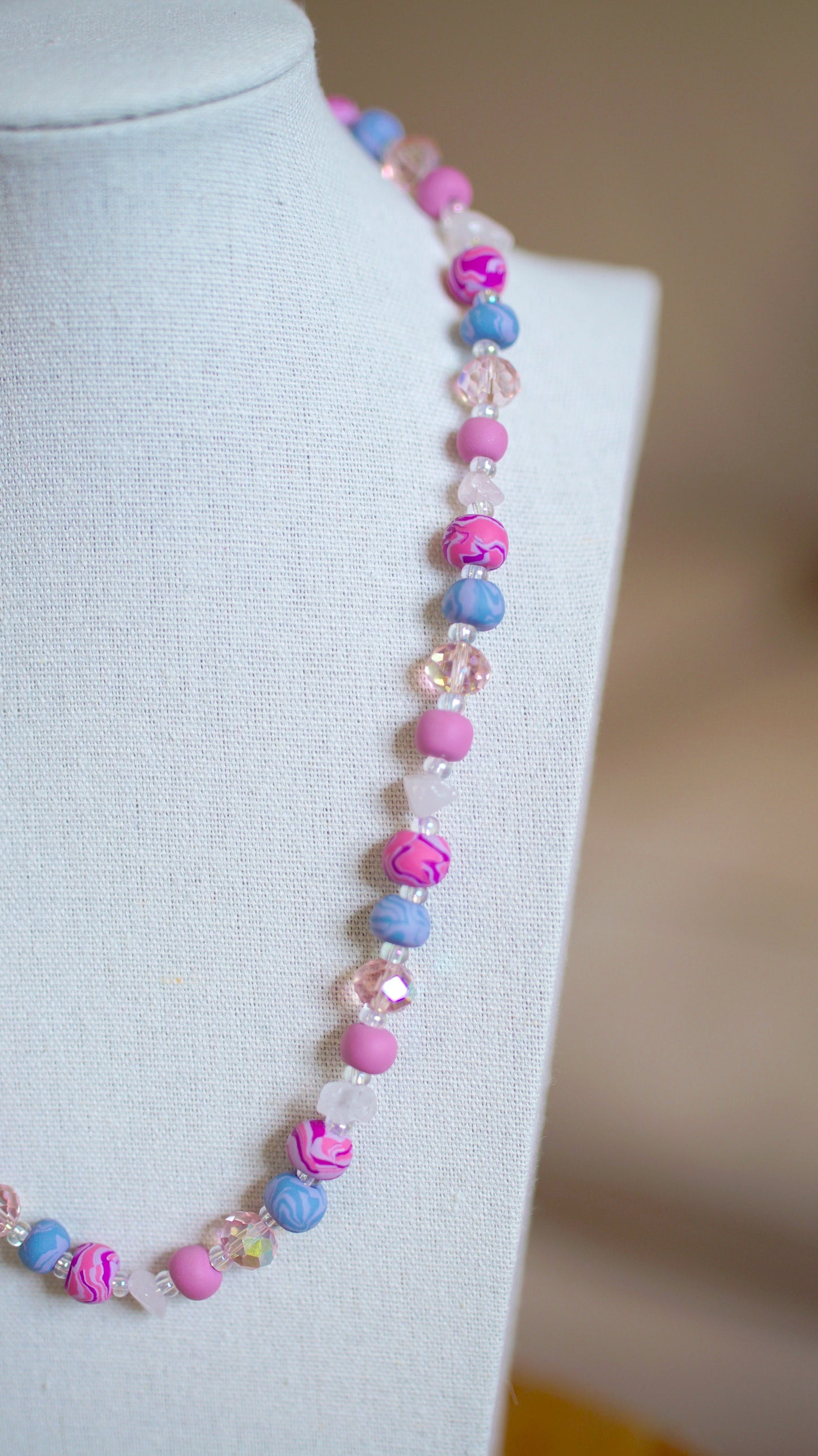 Beaded Necklace - "Pluto"