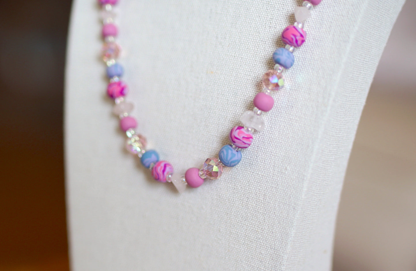 Beaded Necklace - "Pluto"
