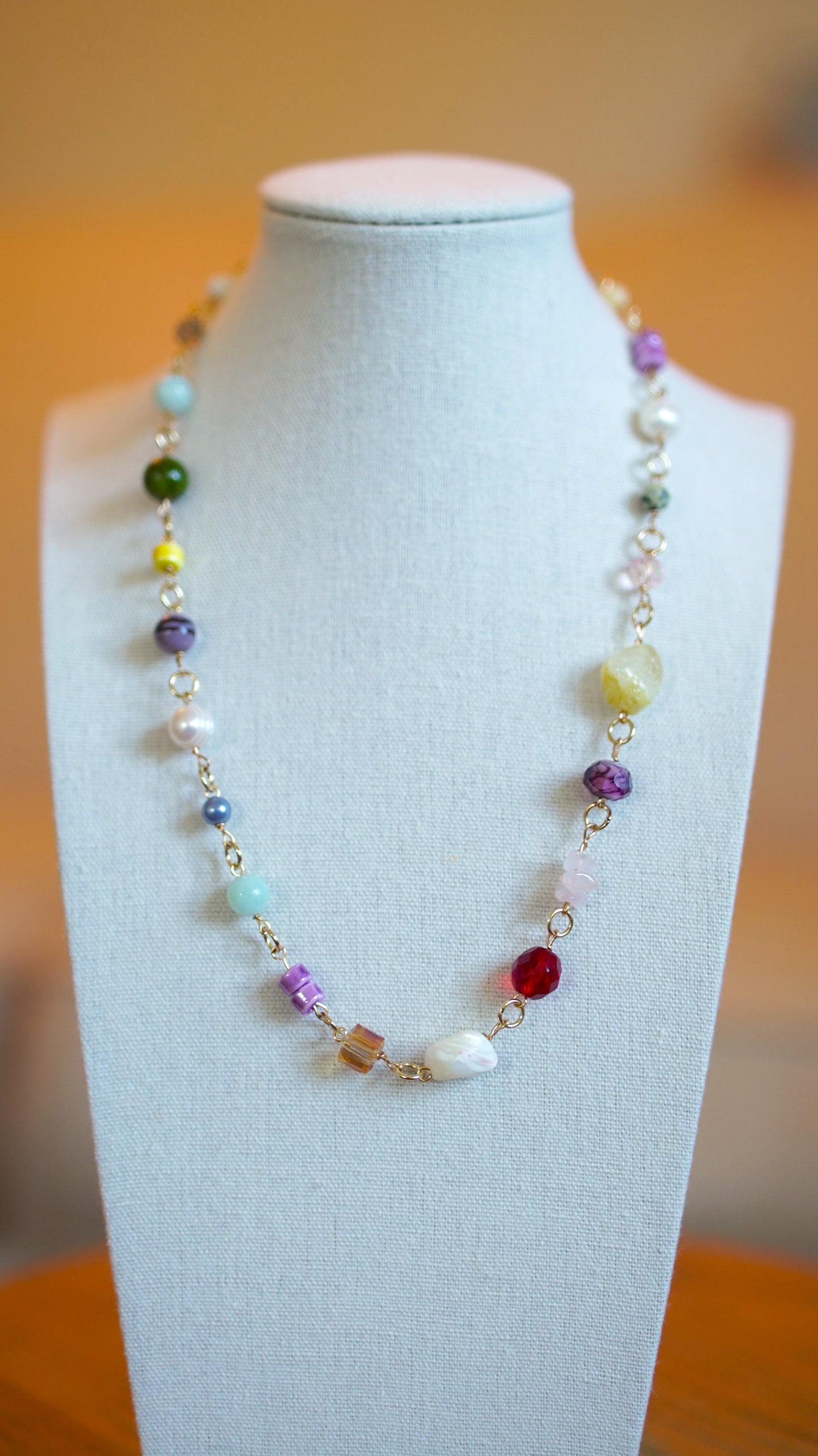 Beaded Necklace - "Julie"