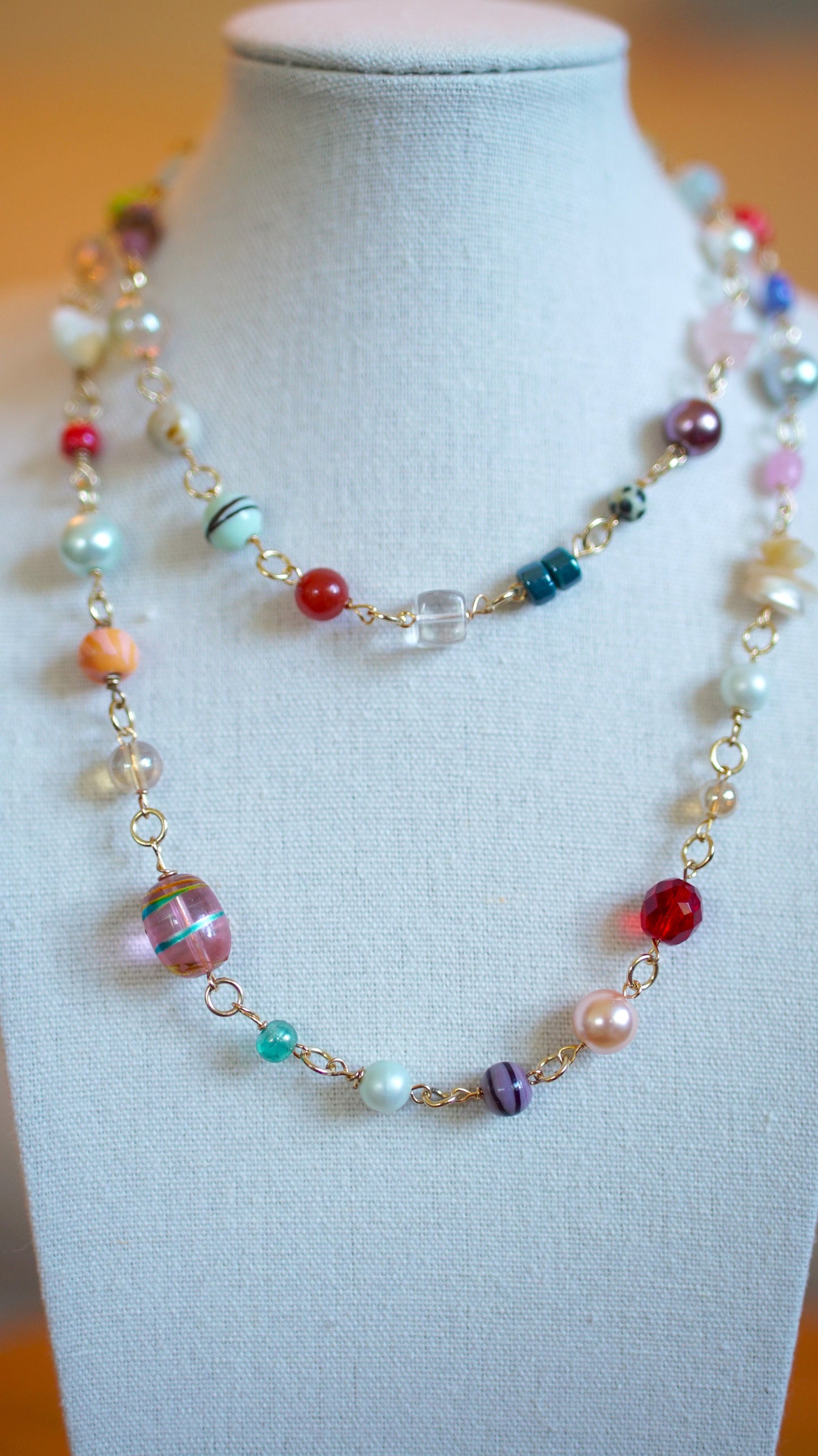 Beaded Necklace - "Playroom"