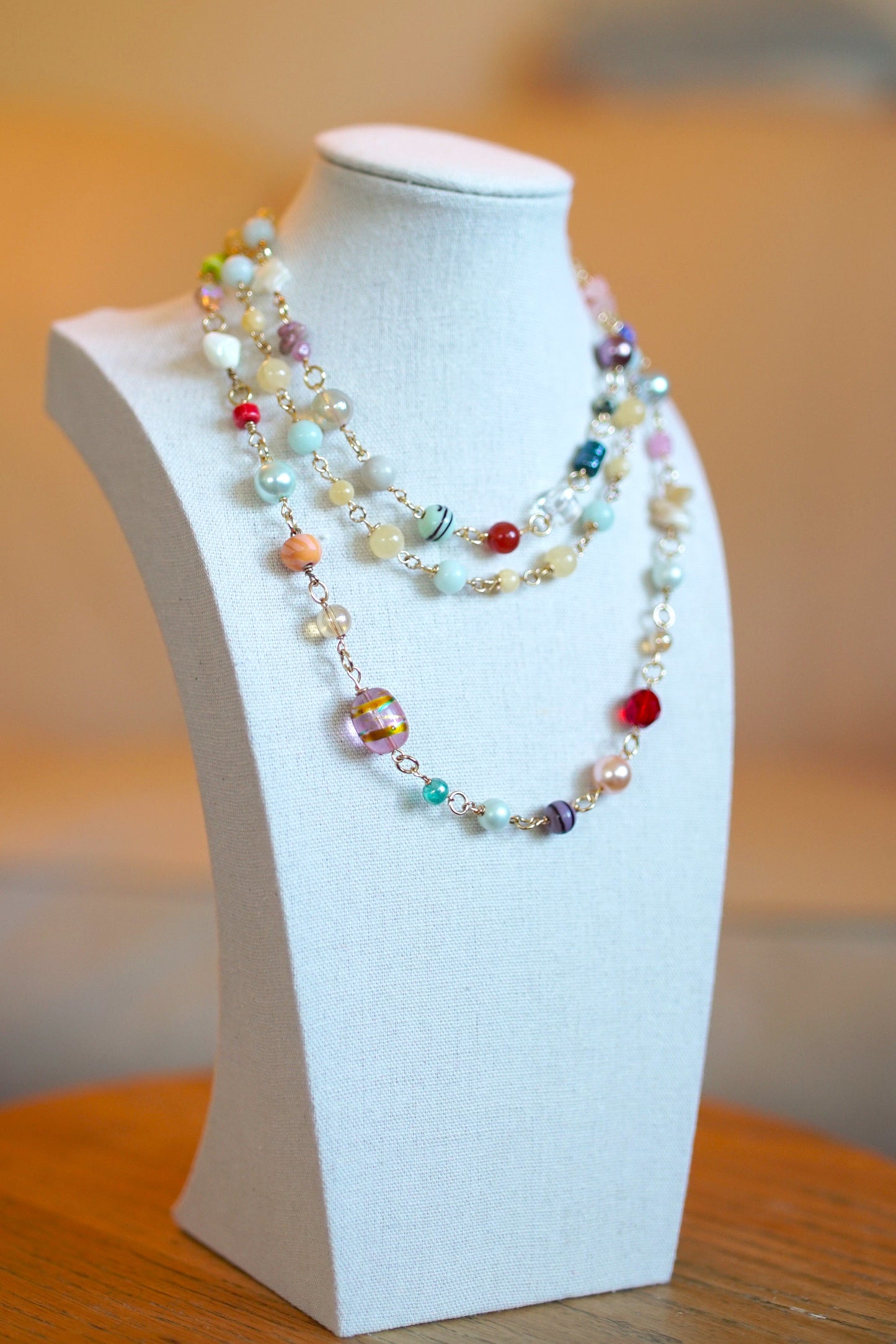 Beaded Necklace - "Playroom"