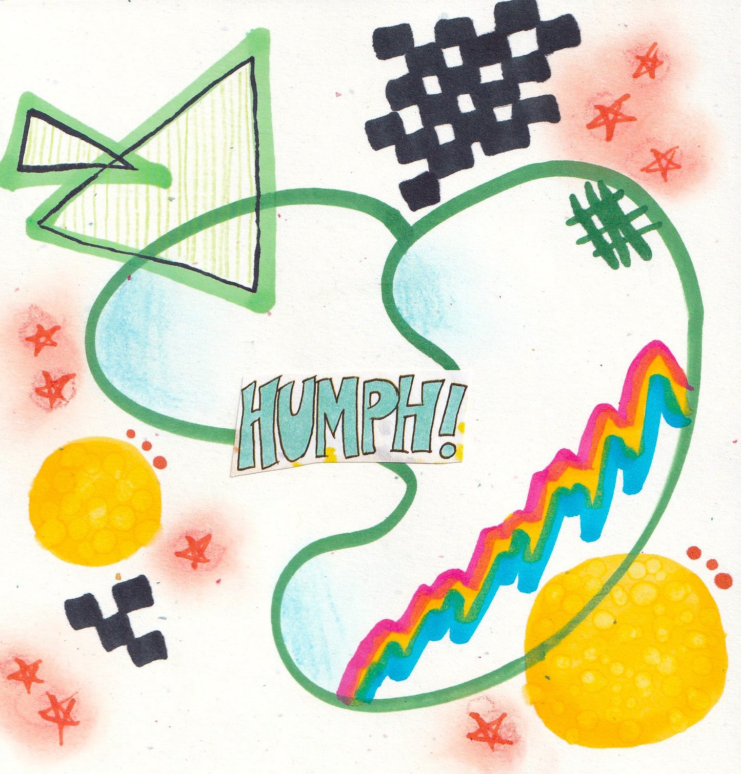 "HUMPH!" Art Print