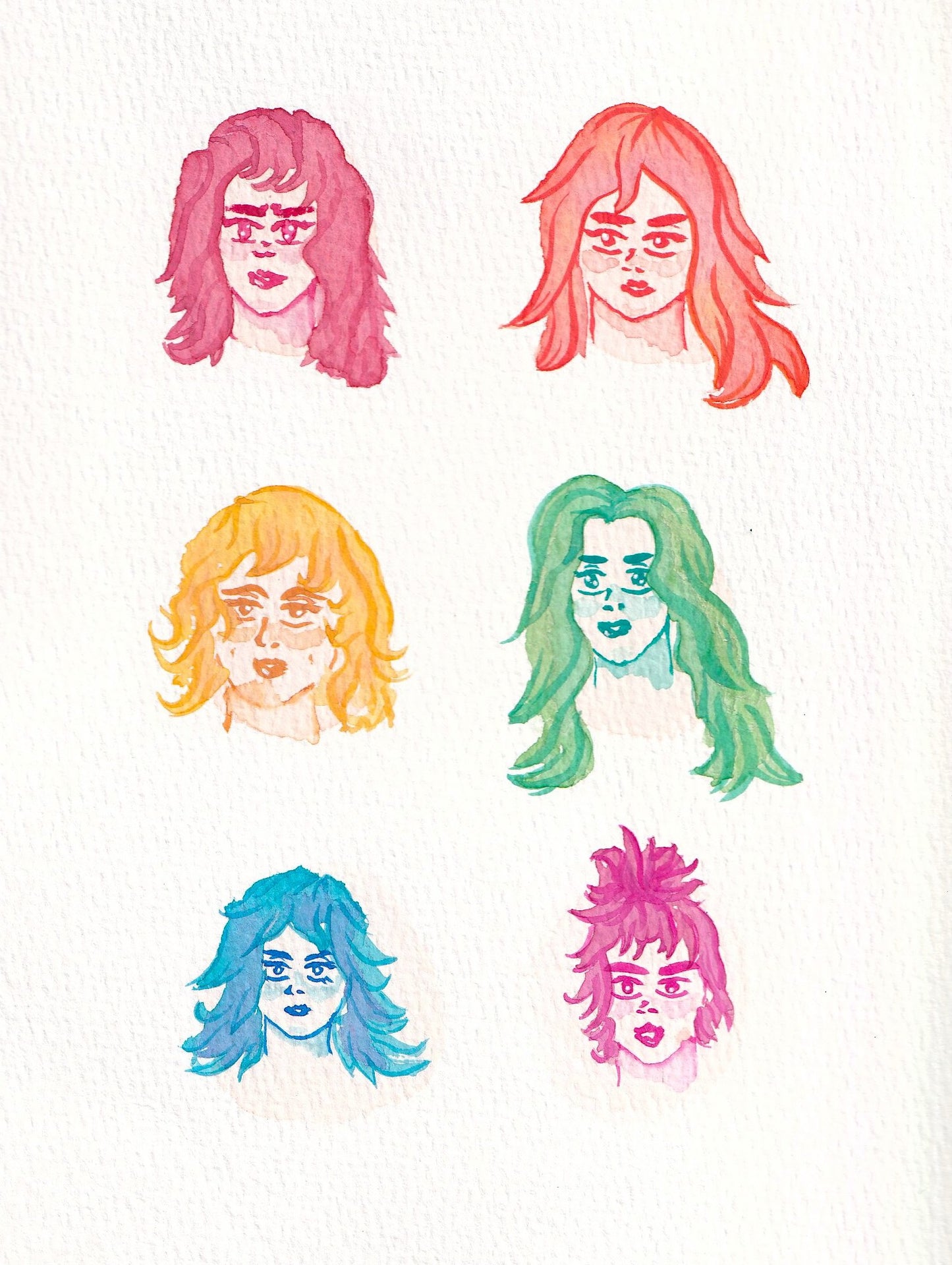 "Portraits No. 1" Print