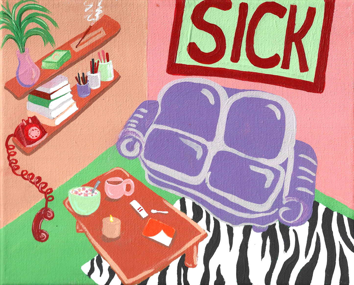 "SICK" Art Print