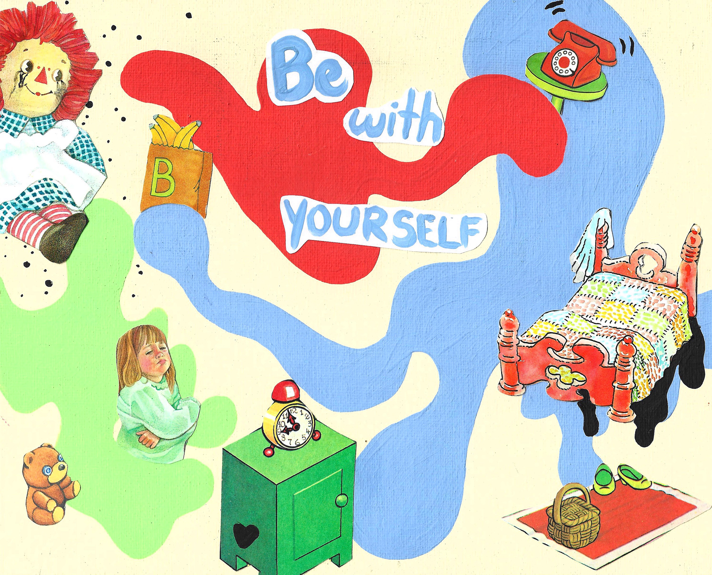 "Be with Yourself" Art Print