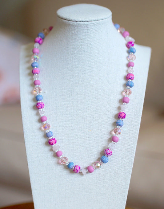 Beaded Necklace - "Pluto"