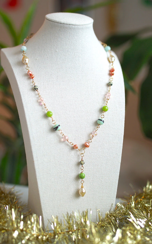Beaded Necklace - "Perfect Planet"