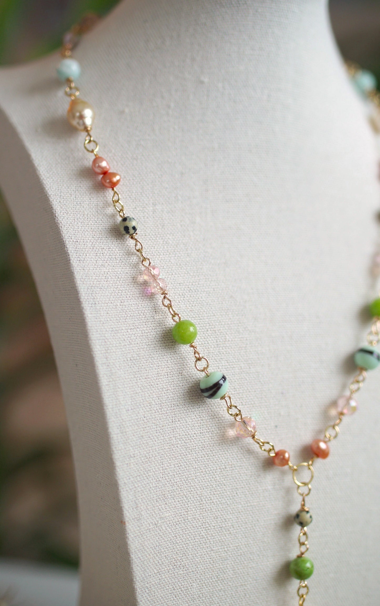 Beaded Necklace - "Perfect Planet"