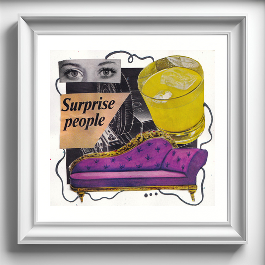 "Surprise People" Art Print
